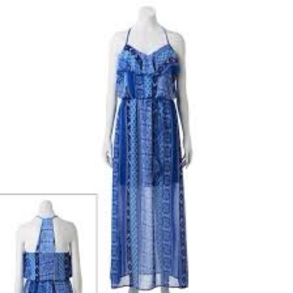 Blue Maxi Dress